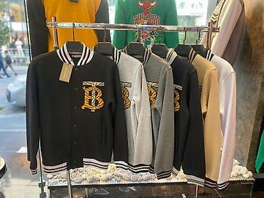 şort: Unisex kollecsiya – varsity stilində snap düyməli jaketlər — 1