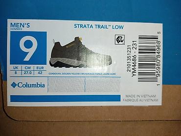 krosovkalar: Columbia STRATA TRAIL Low – kişi trekking/dağçılıq ayaqqabısı - — 3