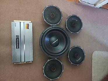 авто эквалайзер: Avtomobil audiosistemi dəsti Tərkib: - SoundProX (loqoda “SOUND” — 1