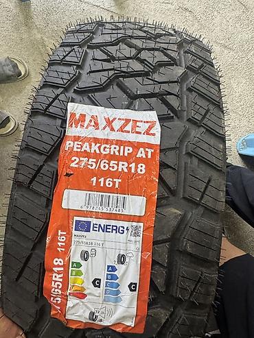 cls 55: Шина Maxzez PeakGrip AT 275/65 R18 116T - Тип: вседорожная (All — 1