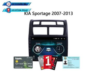 avto maqnitola: Kia Sportage 07-13 Android Monitor DVD-monitor ve android monitor hər