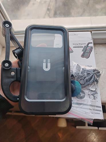 Velosiped/motosiklet üçün maqnitli telefon tutacağı - Güclü maqnitli