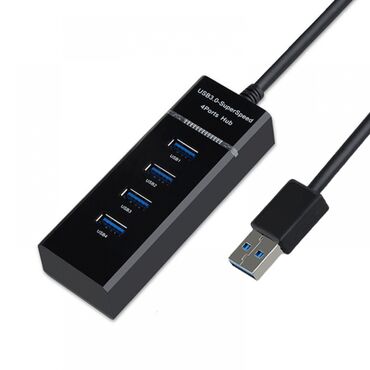 Dok-stansiya: XBOSS C8 4 Portlu USB Hub 3.0 Yeni Şəhərdaxili Çatdırılma 3-5 Azn