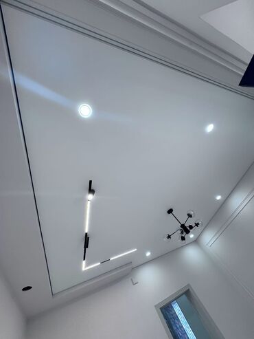 Натяжной потолок: Натяжной потолок Матовое, 3D потолки, Глянцевое Бесплатный замер, Гарантия, Монтаж — 5