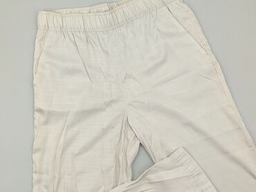 eleganckie bluzki do bialych spodni: Material trousers, H&M, M (EU 38), condition - Very good