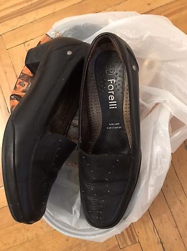Мокасины и лоферы: Forelli qadın mokasinləri - Rəng: qara - Model: slip-on mokasin — 1