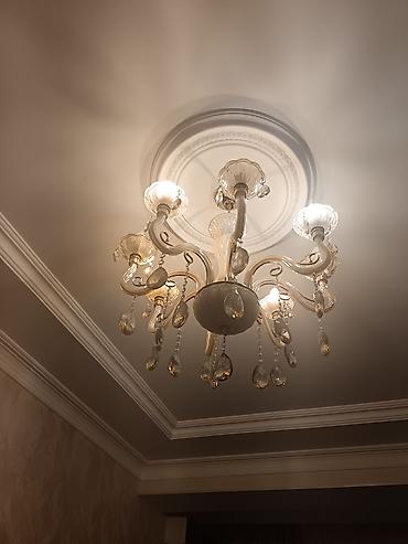 led çılçıraqlar: Çılçıraq, 8 lampa, Şüşə — 3