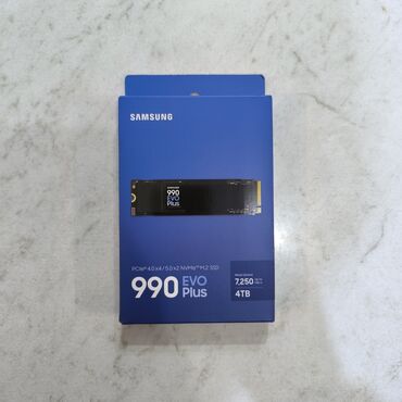 купить озу: Маалымат алып жүрүүчү, Жаңы, Samsung, SSD, 4 ТБ