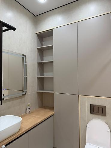 советская скрябина: 2 комнаты, 79 м², Юнусалиева/Суванбердиева Элитка, 9 этаж, Евроремонт — 9