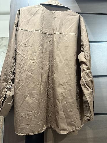 savis a e крем отзывы: Qadın köynəyi – açıq qəhvəyi rəng - Model: Oversize, /44,46,48 — 5
