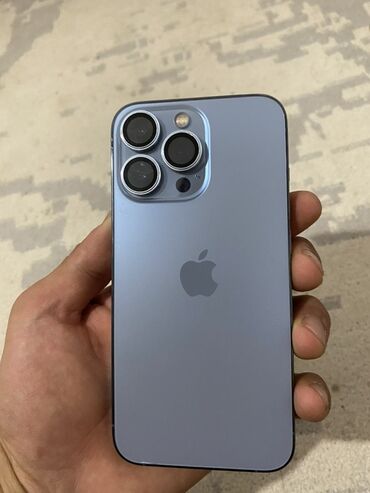 списанные айфоны: IPhone 13 Pro, Колдонулган, 128 ГБ, Sierra Blue, 85 %