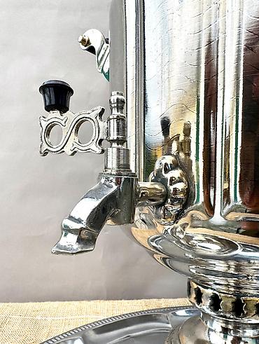 Samovarlar: İşlənmiş Od Samovar, 8 l, Ödənişli çatdırılma, Rayonlara çatdırılma — 5