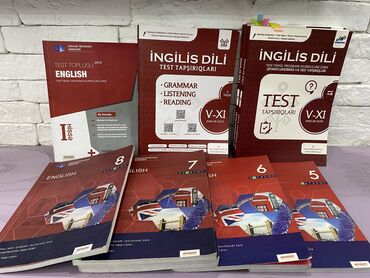 Qida məhsulları: Kitab 27 ədəd
Hamısı 100 azn
Ayrı ayrı 3-5 azn