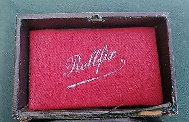 Ostali antikviteti: Ca.1920 Antique German ROLLFIX oštrač za žilete za brijanje. ca.1920 — 10