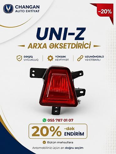 varta: CHANGAN UNI-Z ehtiyat hissələri • Model uyğunluğu: Changan UNI-Z • — 6