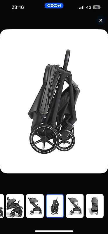 joie: Прогулочная коляска Joie Parcel LX Полное лежачее положение Смотровое — 2
