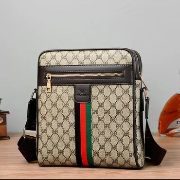 кошелек женские: Барсетка, Gucci, Материал: Тканевый материал, Застежка на молнии, Множество карманов, Моющийся материал, Новый