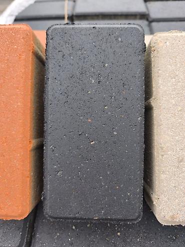 Beton plitələr: Rəngli səki daşları – zavod istehsalı - İkiqat qatlı vibropress — 25