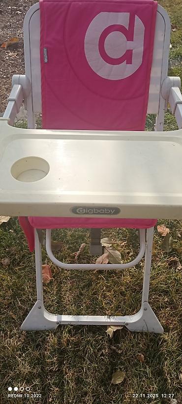 Мебель: Детский стульчик для кормления CIGBABY (бренд на — 2