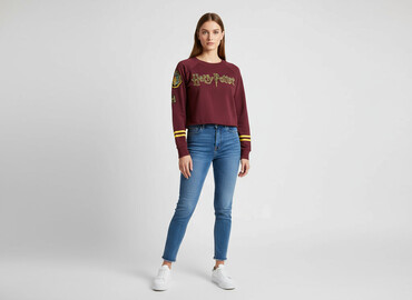 tom and jerry t shirty: Sinsay, Світшот жіночий, розмір XS