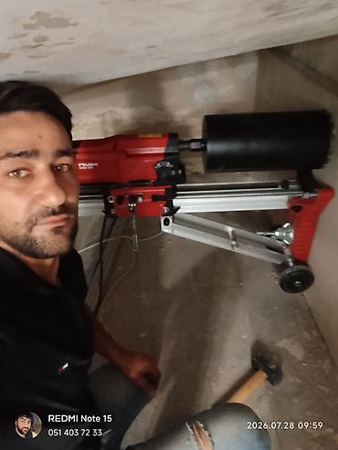 Beton işləri: 📞 051 403 72 33 Vüsal Usta | Beton Kəsmə və Karot Xidməti - Bakı — 1