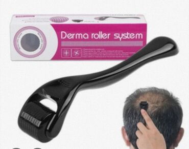 Dəriyə qulluq üçün aksessuarlar: ✅Dermaroller 540 basliqi iynelidi uze saclara istifade.edende hefif — 8
