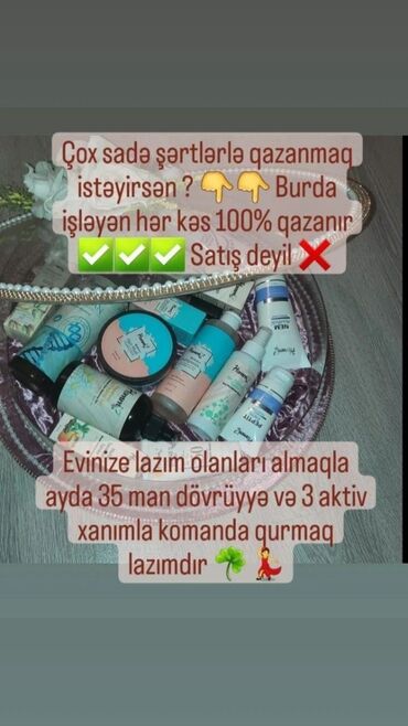 Швейное дело: Xanımlar üçün evdən əlavə gəlir imkanı olan komanda işi. Təklifin