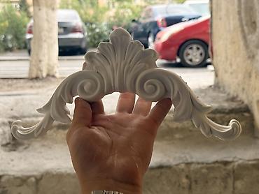 Karnizlər: Gips karniz/profil – dekorativ tavan-divar keçidi üçün - Material — 12