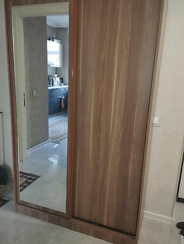 asilqanlar satisi: Yeni, 2 qapılı, Güzgülü, Qəhvəyi, Taxta, Kupe, Düz dolab — 1