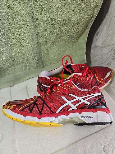 Кроссовки и спортивная обувь: Мужские кроссовки, 45, Asics, Новый, цвет - Красный — 5