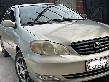 e6 3: Toyota Corolla: 2002 г., 1.8 л, Автомат, Бензин, Седан — 8