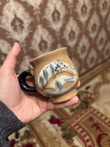 cay dasi satilir: Çay dəsti, rəng - Bej, Keramika, 6 nəfərlik, Rusiya — 7