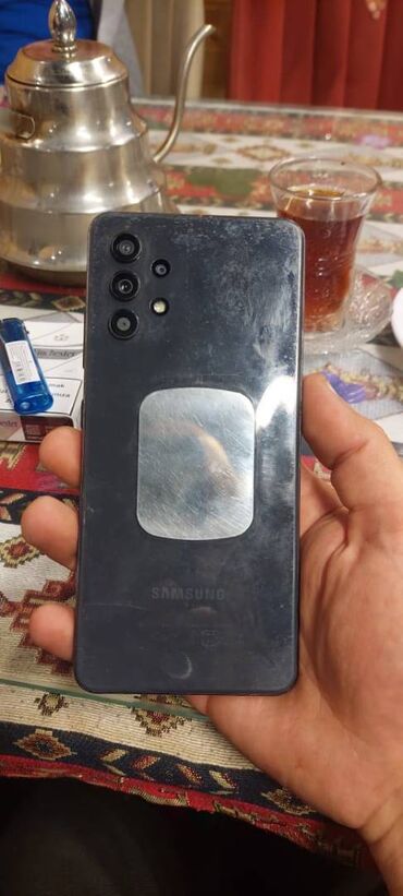 Samsung: Samsung Galaxy A32, 128 GB, rəng - Qəhvəyi, İki sim kartlı, Face ID