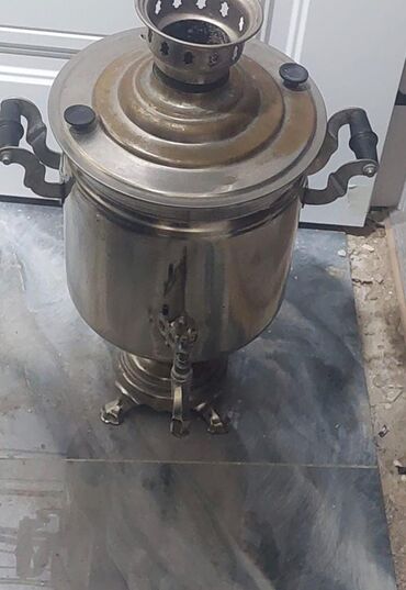 Samovarlar: İşlənmiş Od Samovar, 5 l, Ünvandan götürmə