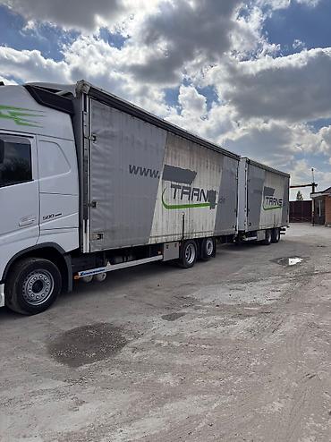 Прицепы и полуприцепы: Прицеп, Volvo, Шторный, от 12 т, Б/у at lalafo.kg — 12 Прицепы и полуприцепы: Прицеп, Volvo, Шторный, от 12 т, Б/у — 12