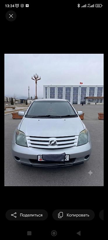 20 лет: Toyota Ist: 2002 г., 1.3 л, Бензин — 2