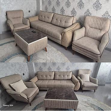 ucuz perdeler bakida: Divan kreslo. 1100azn. Fabrik istehsalı damla firması. Yaxsı — 1