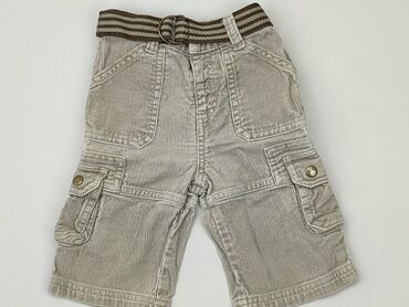 jeansy z łatami: Spodnie jeansowe, 3-6 m, stan - Dobry