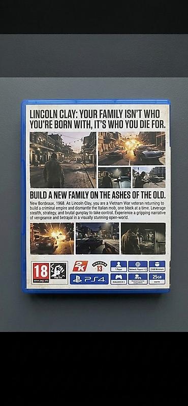 pes 2013 cd: Mafia 3 diski ideal veziyetde ciziqsiz. Avropa (PAL) regionu . Barter — 2