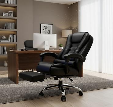 Ofis və oyun kresloları: Yeni, Təkərli, Qolları tənzimlənmir, Süni dəri — 10