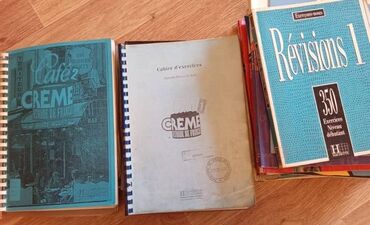 Словари: Продаю: 1.	Книги по изучению французского языка. Новые и б/у. В — 24