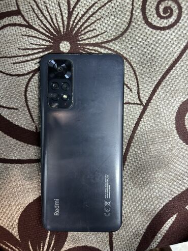 arduino бишкек купить: Redmi, Redmi Note 11, 128 ГБ, цвет - Черный