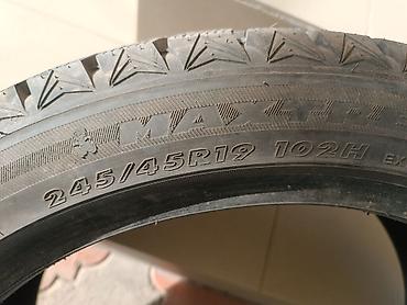 Шины и диски: Шины 245 / 45 / R 19, Зима, Б/у, 1 шт, Легковые, Китай, Maxtrek — 1