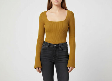 sweter bolerko hm: H&M, Sweter damski, rozmiar S
