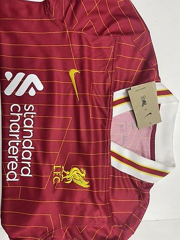 Футболкалар: Футбольная майка Nike x Liverpool FC (LFC), домашняя, без рукавов. - — 1