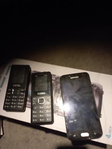 Satılır: 3 ədəd mobil telefon + 1 ədəd iri portativ səsucaldan