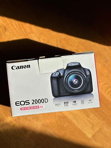 lk 007 kamera: Canon EOS 2000D Kit (Obyektivlə birgə) + 128GB Yaddaş Kartı Hədiyyə! — 8
