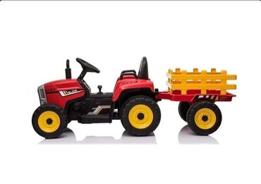 Dečiji električni automobili: TRAKTOR NA AKUMULATOR SA PRIKOLICOM 🟩🟩NOVA ZELENA BOJA 🟩🟩 — 1