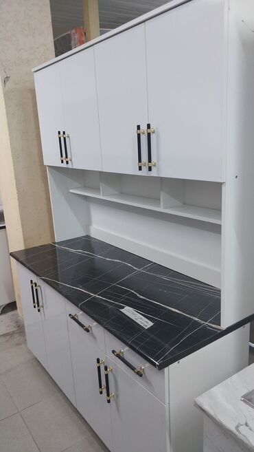 Кухонные гарнитуры: Кухонный гарнитур, Новый, цвет - Белый, Платная доставка — 22