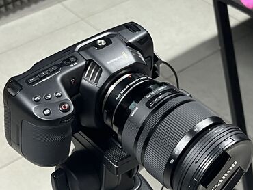купить мини видеокамеру: Видеокамера Blackmagic Design Pocket Cinema 4k Идеальное состояние